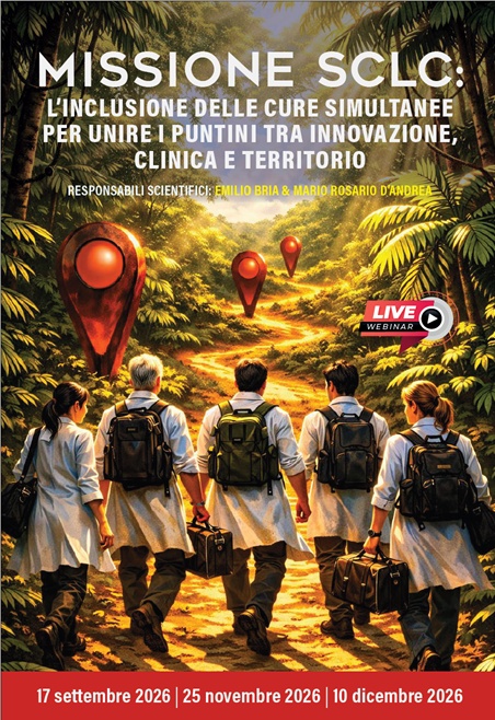MISSIONE SCLC: L'INCLUSIONE DELLE CURE SIMULTANEE PER UNIRE I PUNTINI TRA INNOVAZIONE, CLINICA E TERRITORIO
