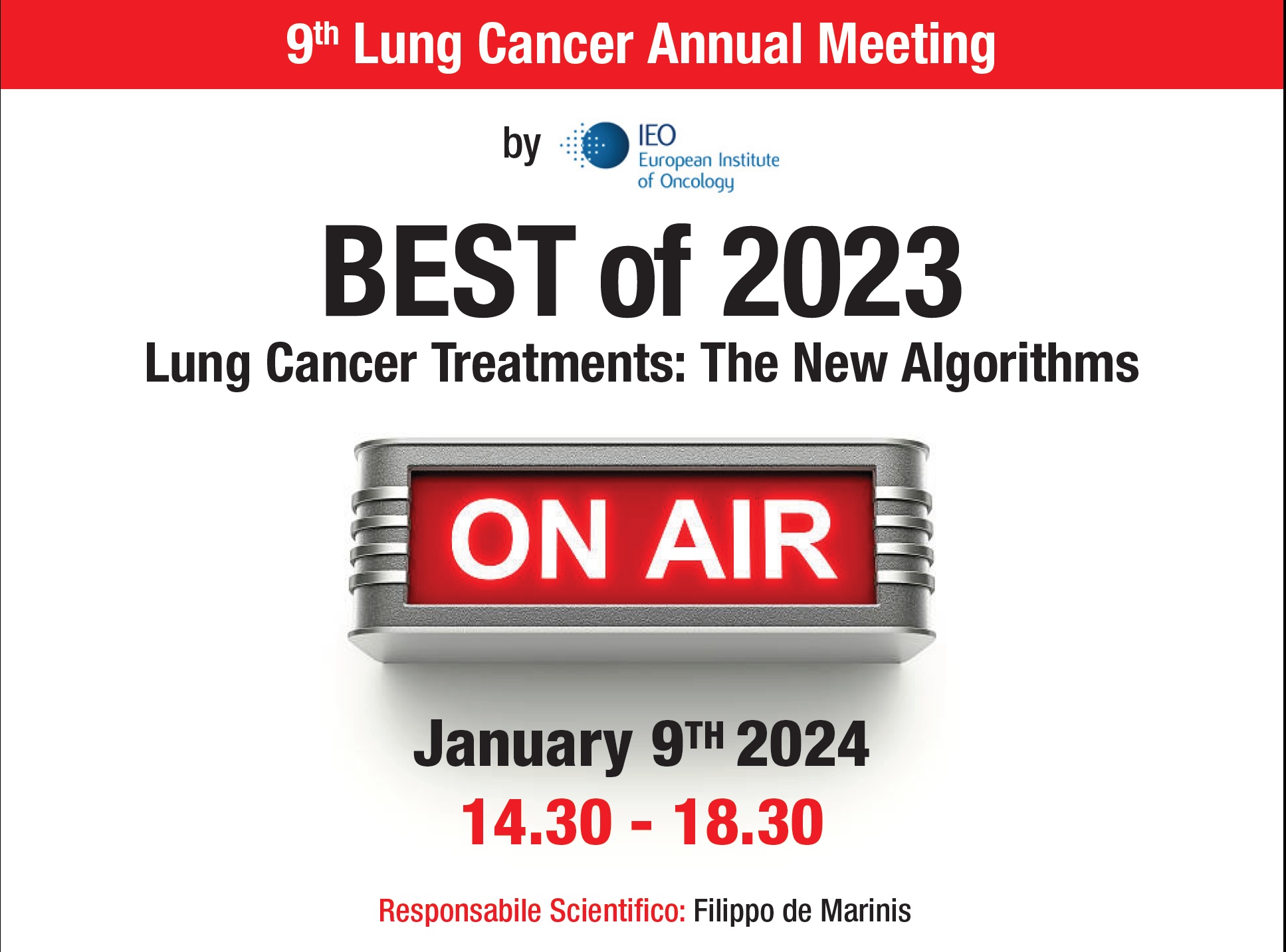 FAD - LUNG CANCER TREATMENTS - BEST OF 2023 THE NEW ALGORITHMS