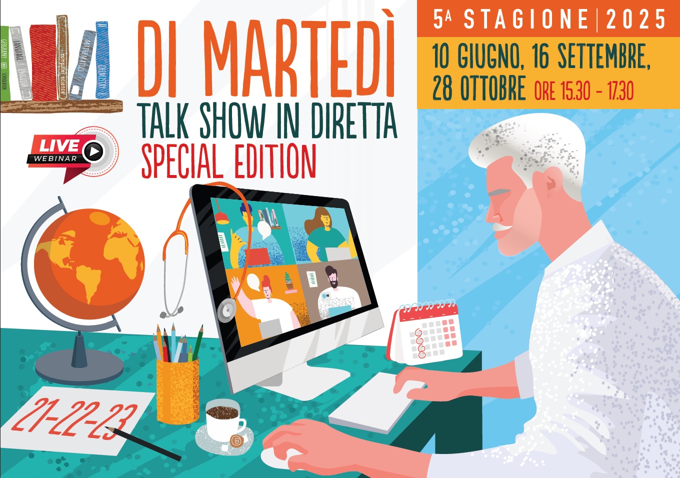 FAD - DI MARTEDÌ TALK SHOW IN DIRETTA BY AIOT - 10 GIUGNO, 16 SETTEMBRE, 28 OTTOBRE 2025