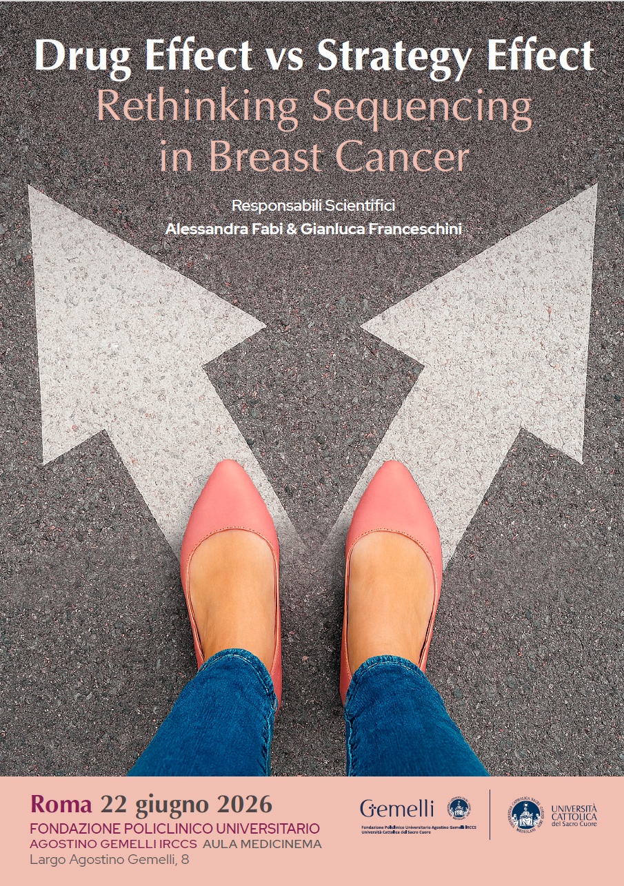 RESIDENZIALE -  DRUG EFFECT VS STRATEGY EFFECT: RETHINKING SEQUENCING IN BREAST CANCER